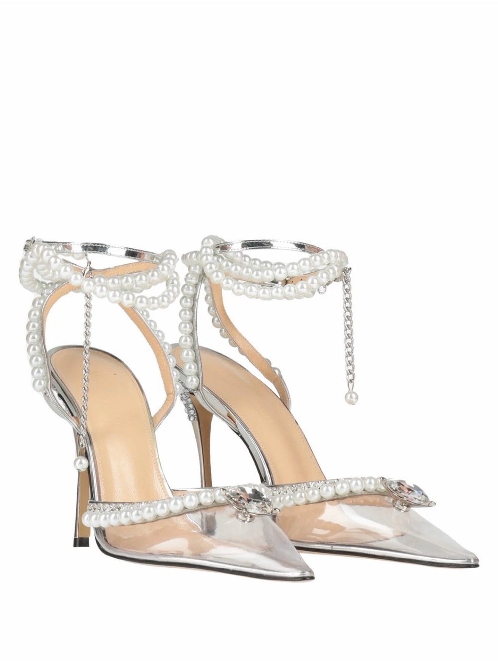 Mach and Mach Diamond of Elizabeth heels - Bridal Heels for Bridal girls